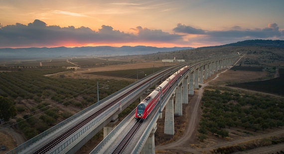 Rail project Israel
