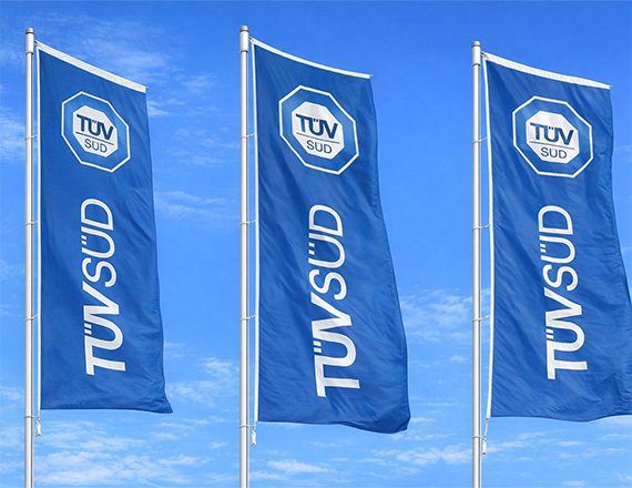 TÜV SÜD flags