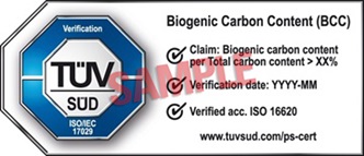 biogenic carbon content