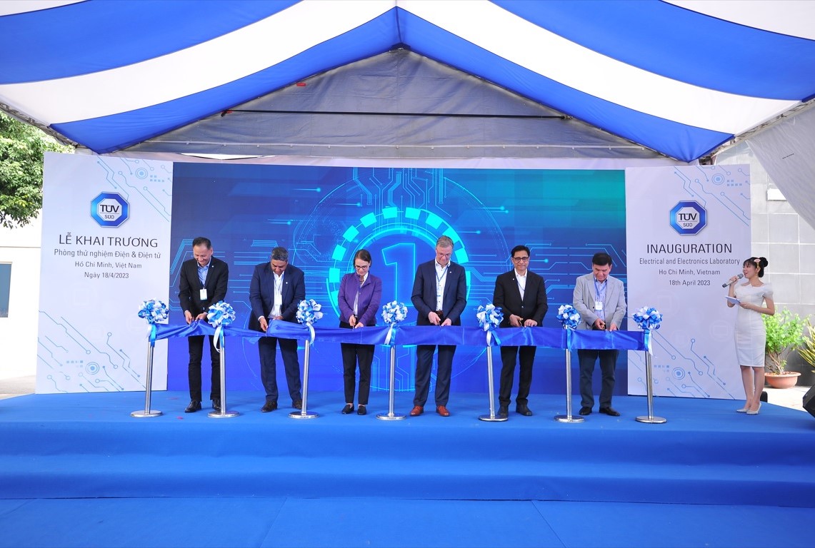 TÜV SÜD inaugurates its Electrical & Electronics testing facility in Ho Chi Minh City, Vietnam