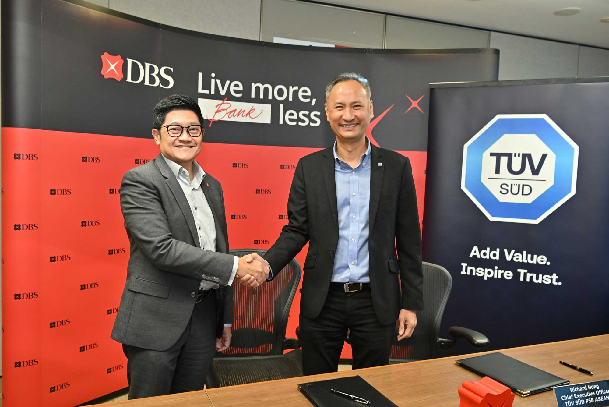DBS partners international certification body, TÜV SÜD, to help mid-cap companies and SMEs get ‘ESG-ready’
