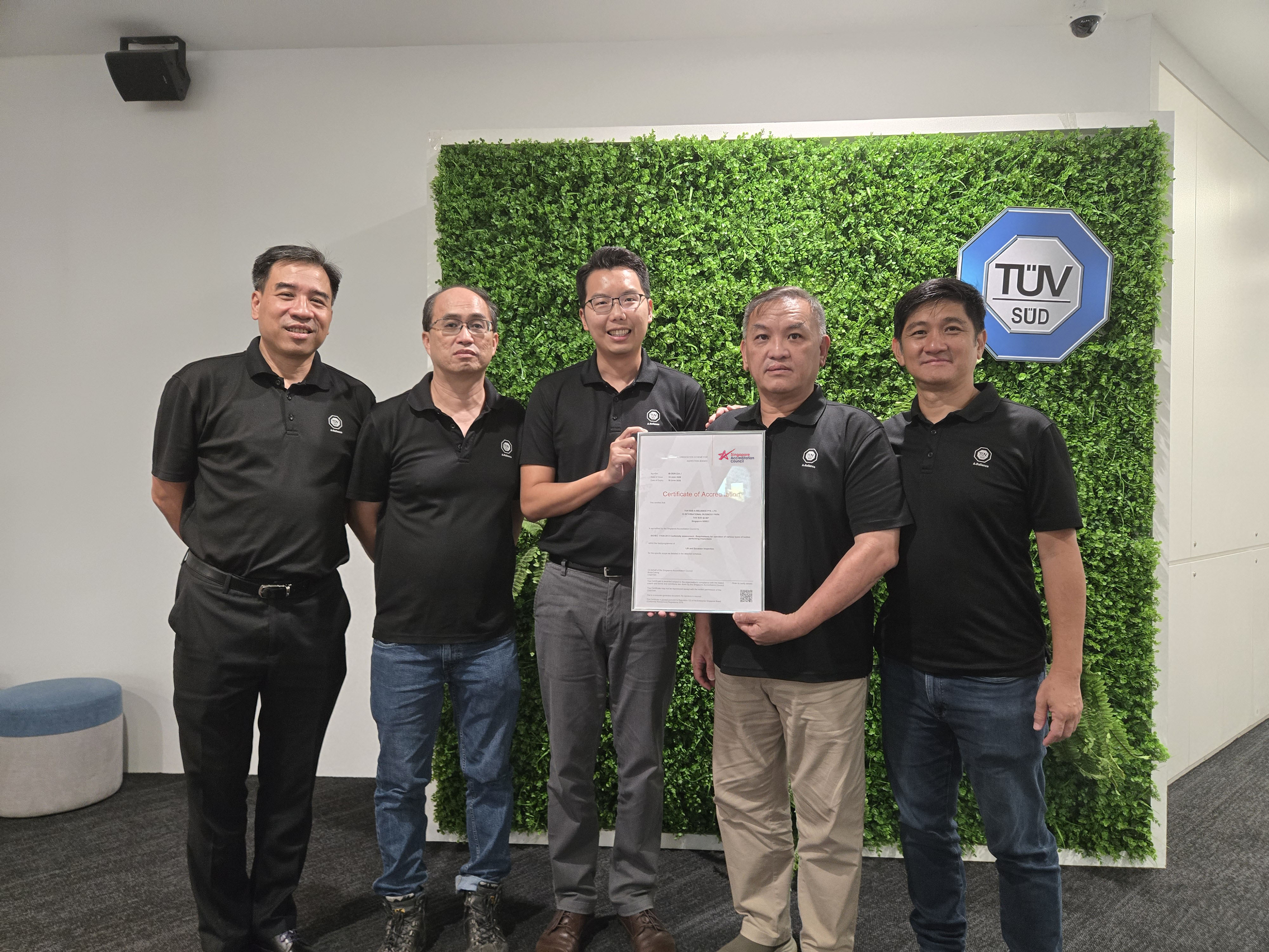 TÜV SÜD A‑Reliance achieves SAC accreditation under ISO/IEC 17020