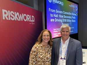 Gregory Lanshe, Risk Consultant at Global Risk Consultants (GRC), and Penni Chambers, VP of Risk Management at Hillwood