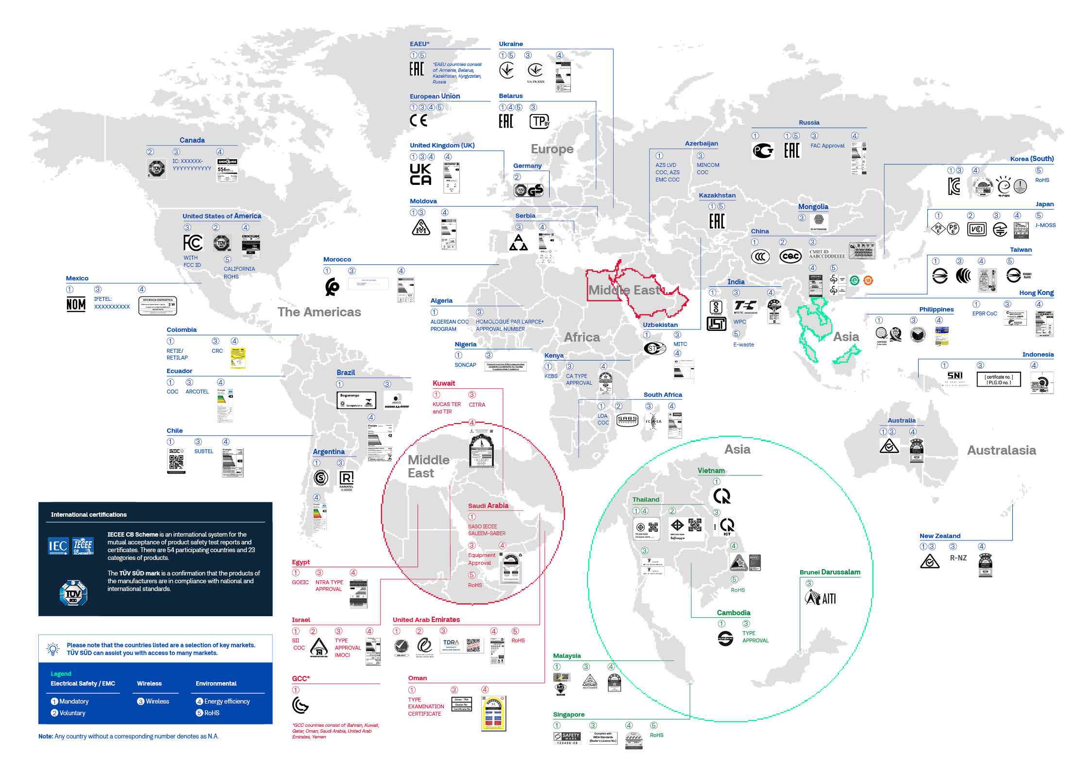 compliance map