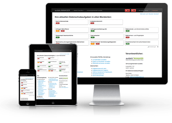 Datenschutzmanagementsoftware von audatis®