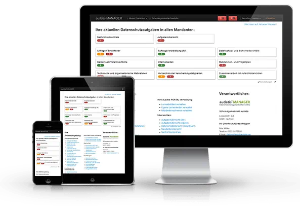 Datenschutzmanagementsoftware von audatis®