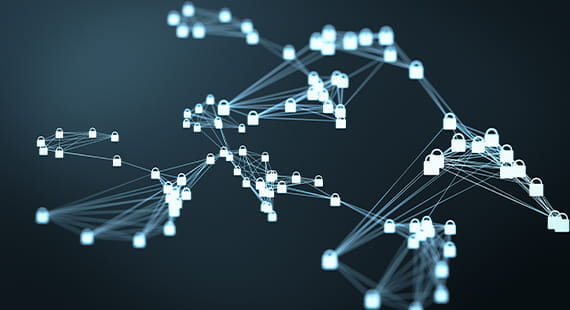 Darstellung eines Server-Netzwerks
