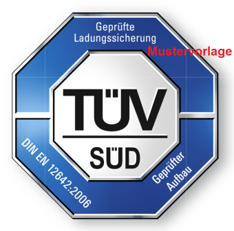 Geprüfte Ladungssicherung, geprüfter Aufbau Code L