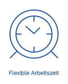 Icon-Flexible Arbeitszeit-Karriere-Jobs