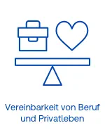 Icon-Vereinbarkeit von Beruf und Privatleben-Karriere-Jobs