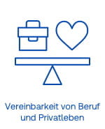 Icon-Vereinbarkeit von Beruf und Privatleben-Karriere-Jobs