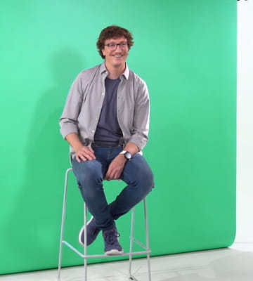 Bild Mitarbeiter Sebastian Mackrodt Videodreh