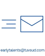 Early Talents Email Kontakt Icon