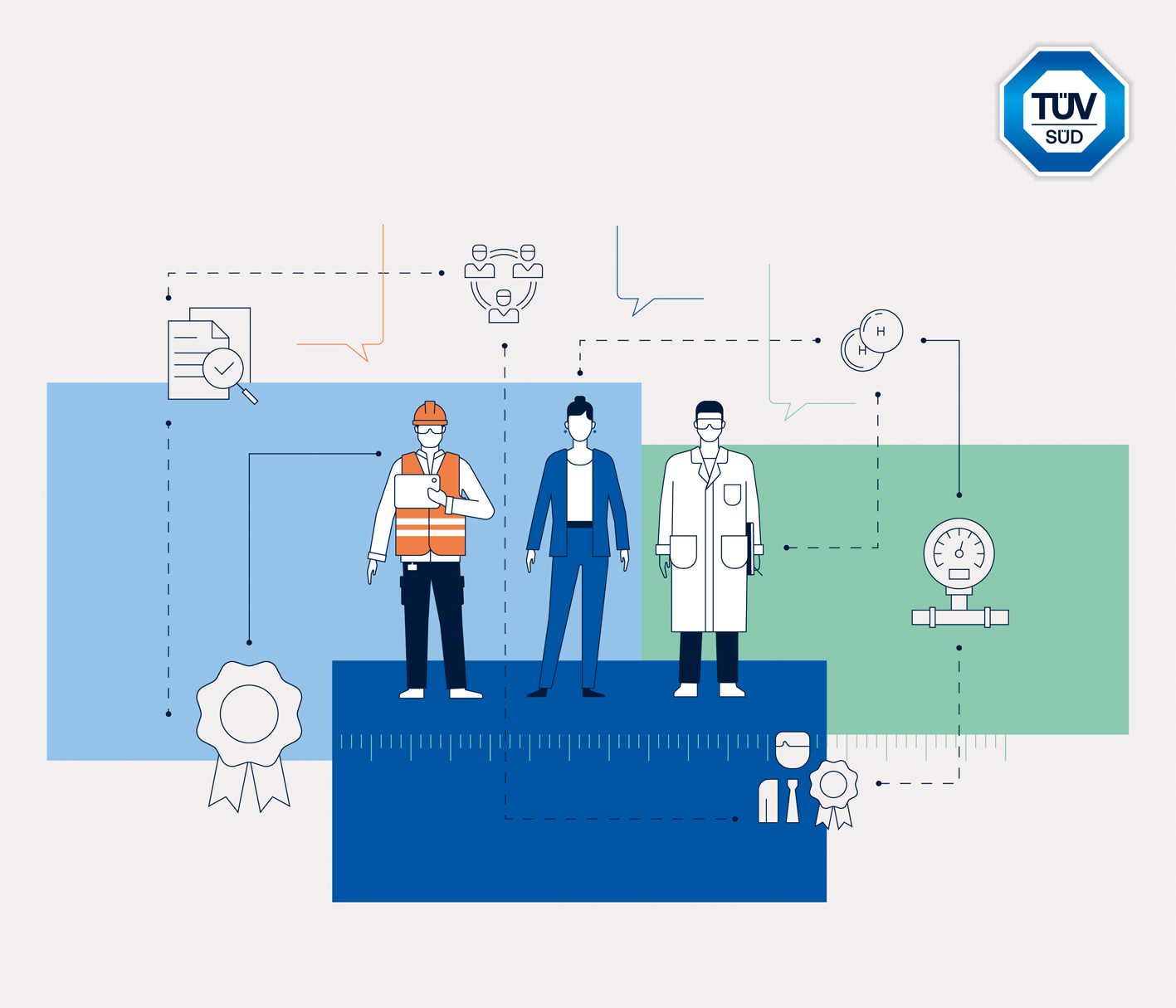TÜV SÜD auf der Hydrogen Technology Expo Europe 2024