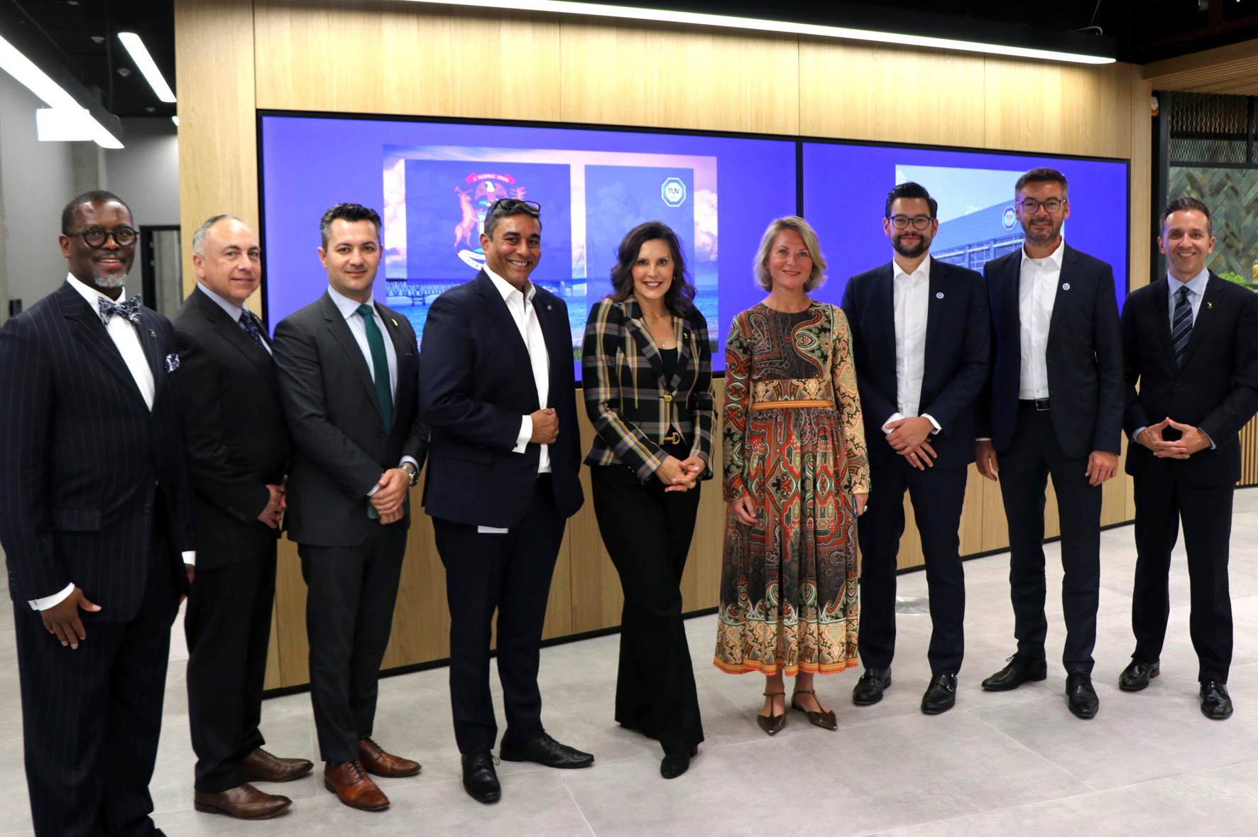 Delegation Michigan-Gouverneurin Gretchen Whitmer & TÜV SÜD