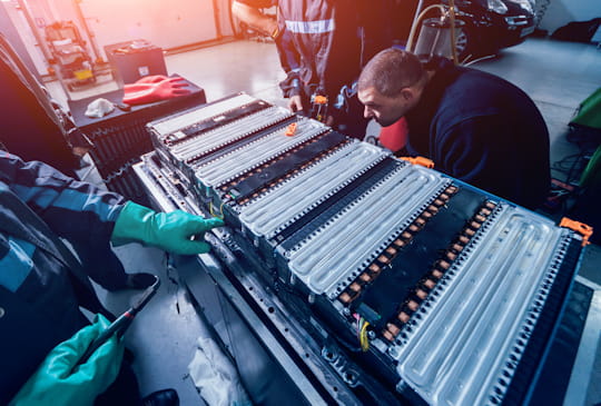 Elektrofahrzeug_Batterie
