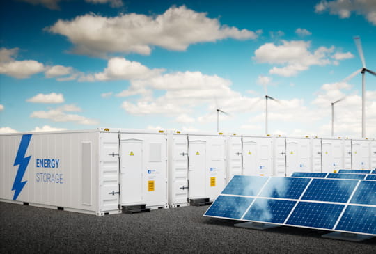 Energiespeicher Stationärer Speicher