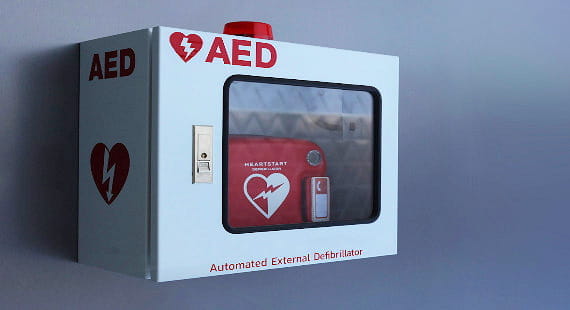 Prüfung AED Defibrillator
