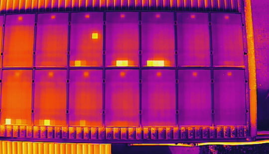 Thermographische Prüfung Photovoltaik