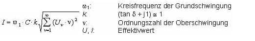 Kondensatoren Oberschwingungen