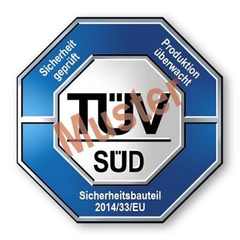 FT17, Sicherheitsbauteil geprüft