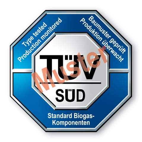 Bauteile für Biogasanlagen