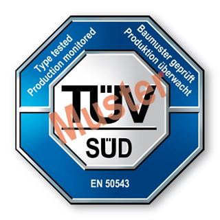 Prüfzeichen TAF22
