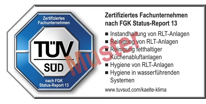 Prüfzeichen TAK60