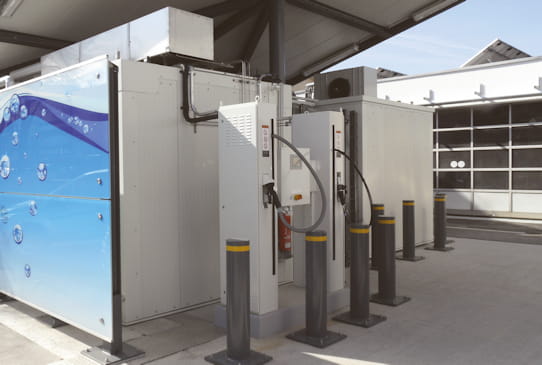 Wasserstoff-Tankstelle