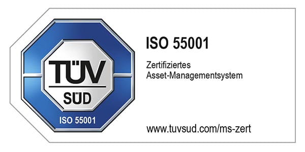 Prüfzeichen ISO 55001