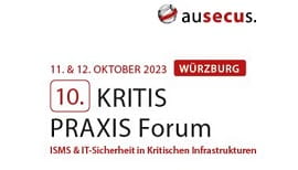 10. KRITIS PRAXIS Forum am 11. & 12. Oktober 2023 in Würzburg