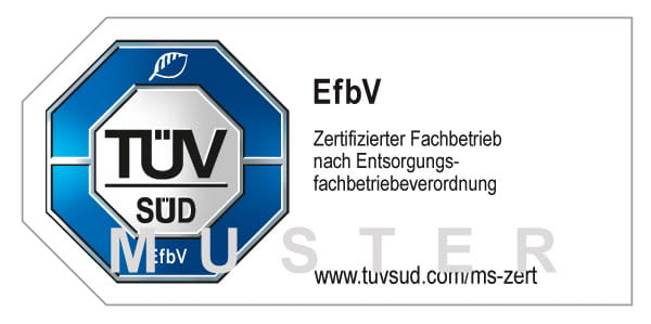 EfbV Pruefzeichen Muster