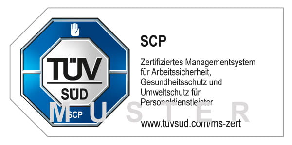 SCP Pruefzeichen Muster