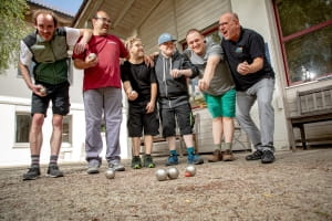 Mitarbeiter der Pidinger Werkstätten 