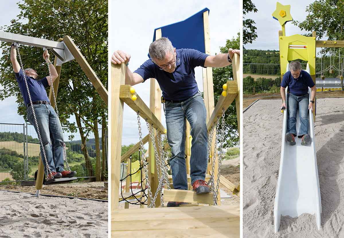 Spielplatzprüfer TÜV SÜD Franz Danner