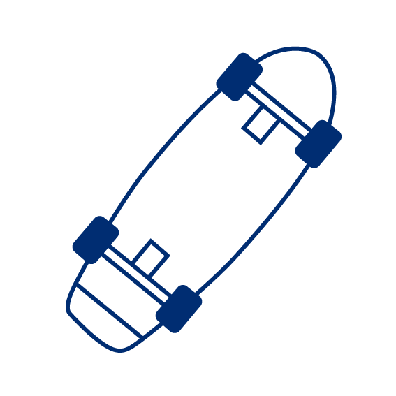 Icon Skateboard-Anlage