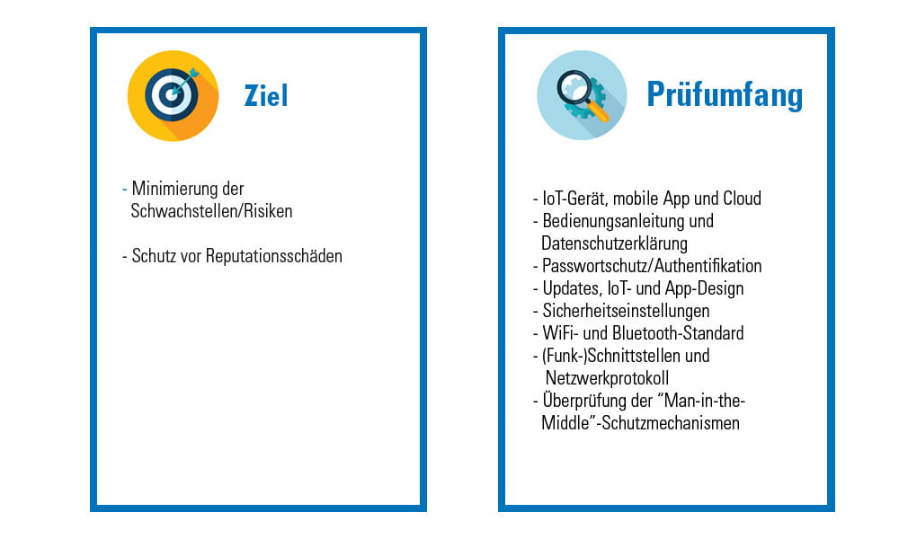 Ziel Prüfumfang IoT