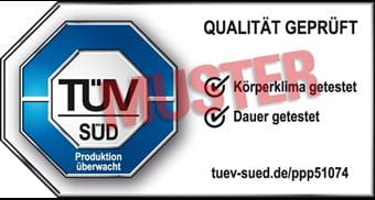 Prüfzeichen für Matratzen ppp51074