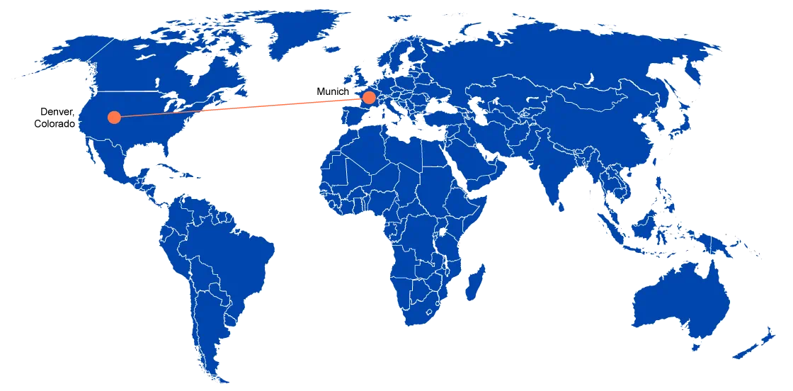 Munich – Denver, Colorado