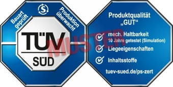 Certification Mark For Mattresses Based on EN 1725