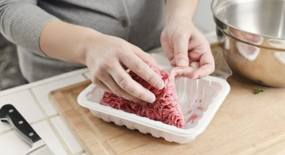 Packaged meat