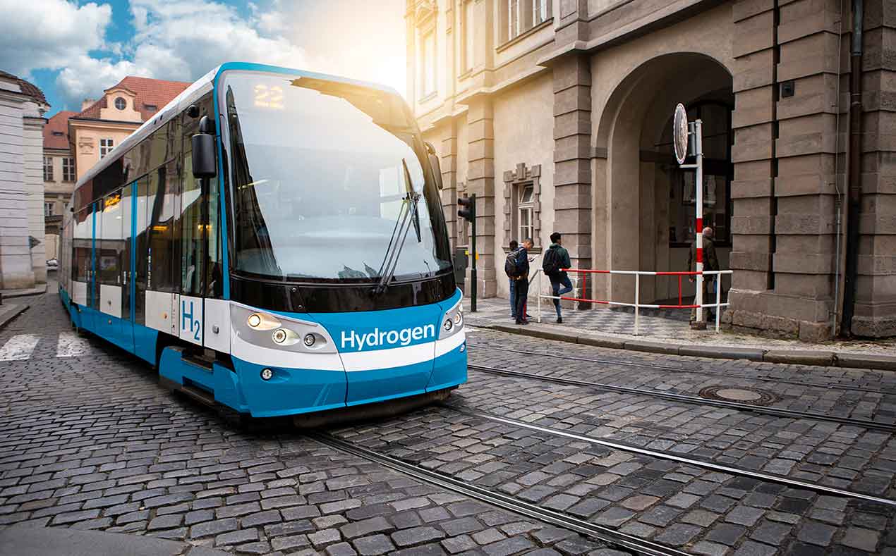 tram a idrogeno