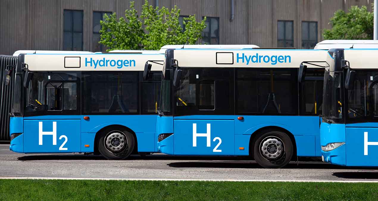 autobus alimentati a idrogeno