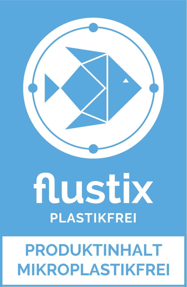 flustix plastikfrei - Produktinhalt mikroplastikfrei