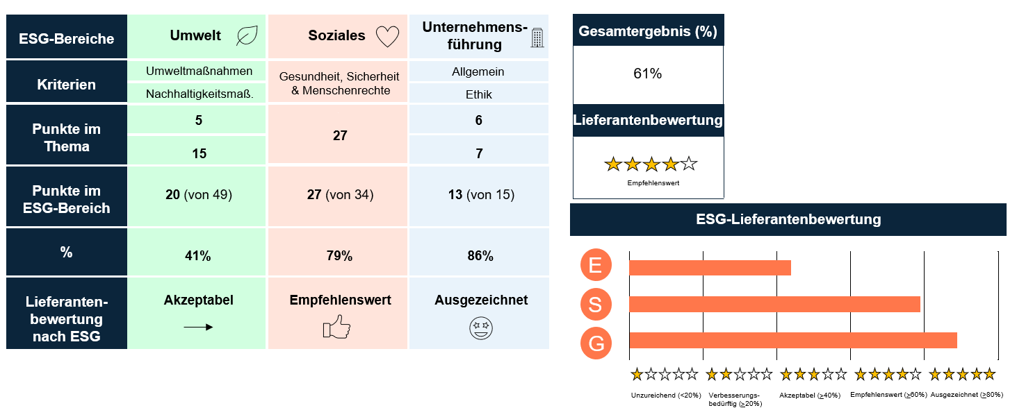 Infografik TÜV SÜD Supplier Assessment