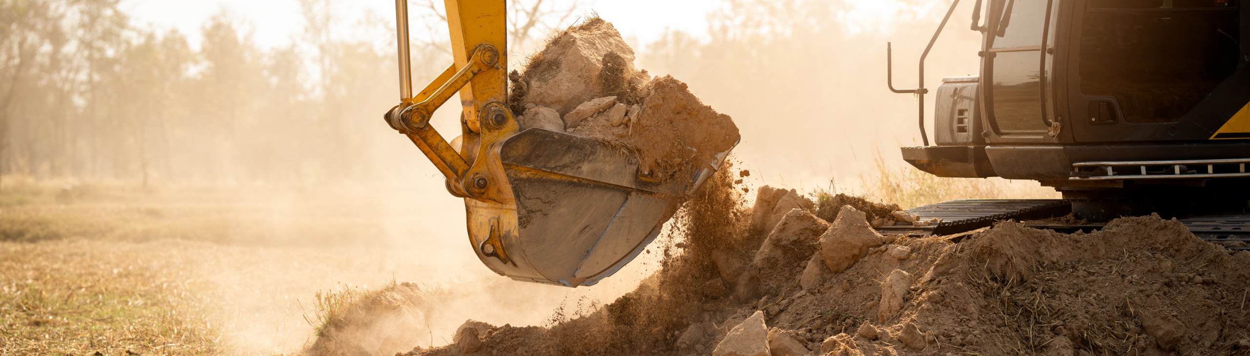 Proceso de excavación de suelos contaminados