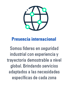 Seguridad de maquinas -presencia internacional