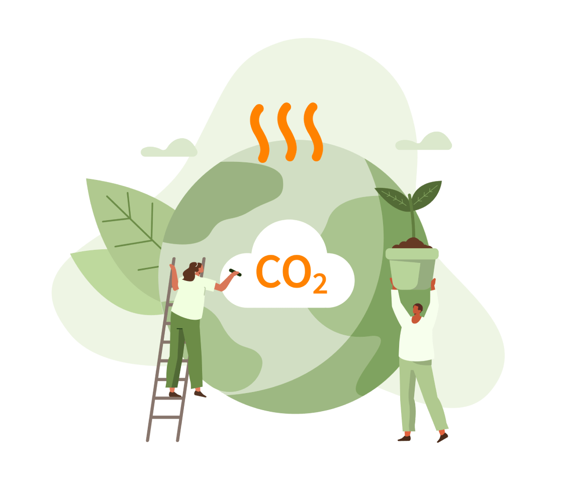emisiones de carbono infografia