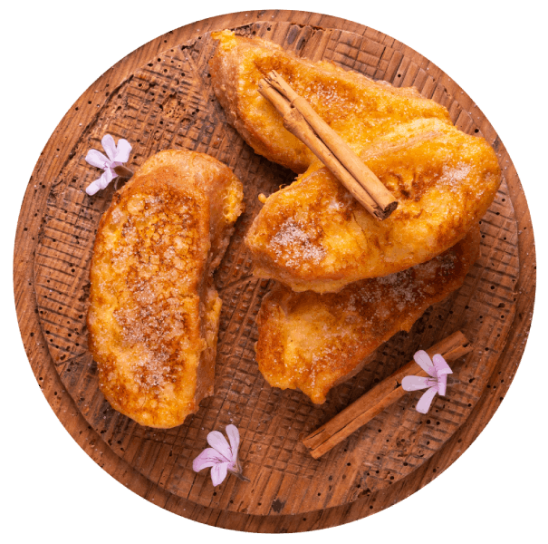 Receta sostenible torrijas