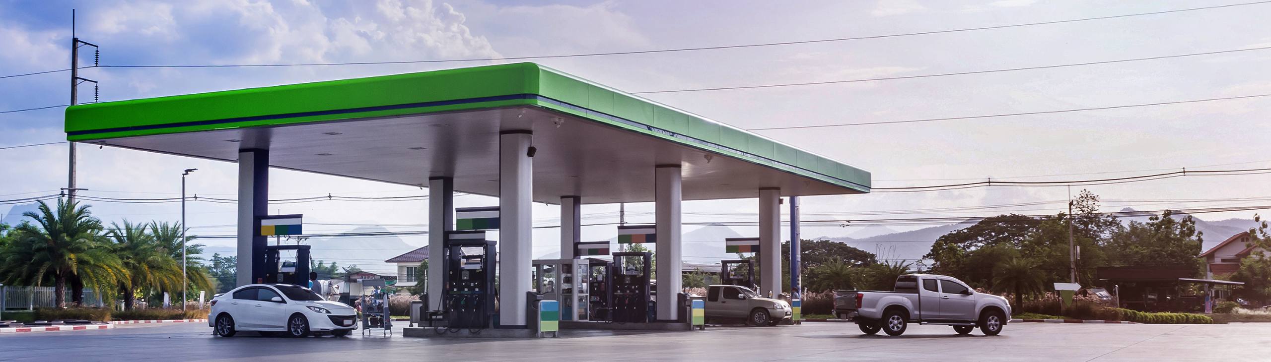 Gasolinera estación de servicio TÜV